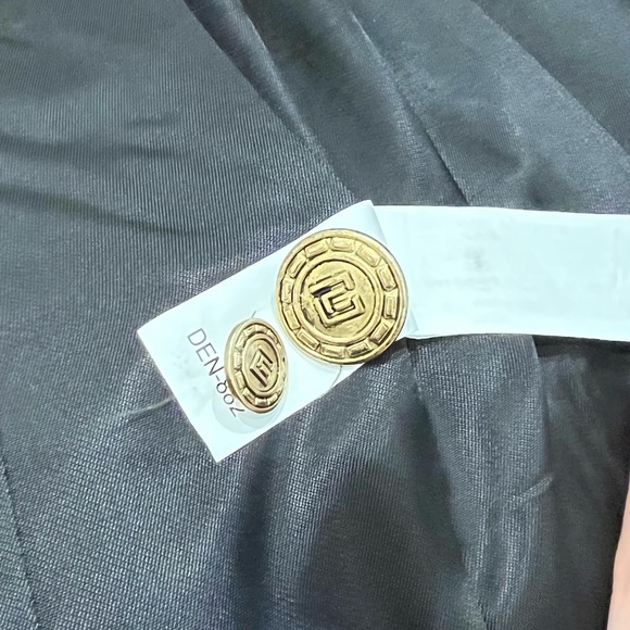 BRAND NEW ZARA BLAZER - XS - TAILORED BLAZER WITH BUTTONS- KHAKI - Picture 6 of 6